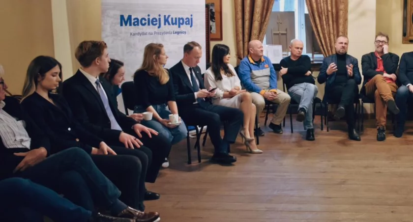 Zdjęcie: Spotkanie Społecznego Komitetu Poparcia Macieja Kupaja. Fot. Aga Jackiewicz