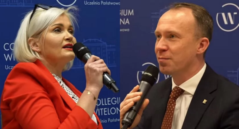 Zdjęcie: Joanna Śliwińska-Łokaj i Maciej Kupaj. Fot. Piotr Kanikowski