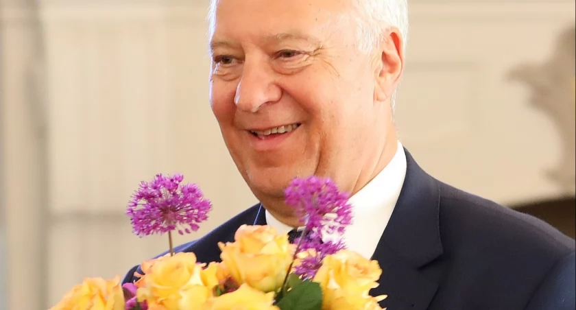 Zdjęcie: Prezydent Legnicy Tadeusz Krzakowski. Fot. Andrzej Trzeciak