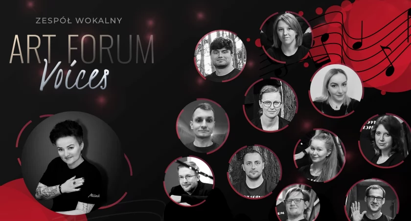 Zdjęcie: Zespół Wokalny Art Forum Voices Fot.: mat.promo.