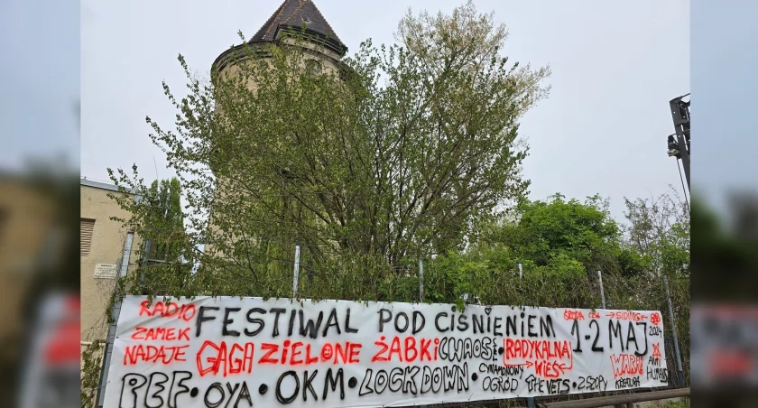 Zdjęcie: baner festiwalu Fot.: FB Festiwalu pod ciśnieniem