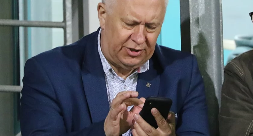 Zdjęcie: Prezydent Legnicy Tadeusz Krzakowski. Fot. Andrzej Trzeciak