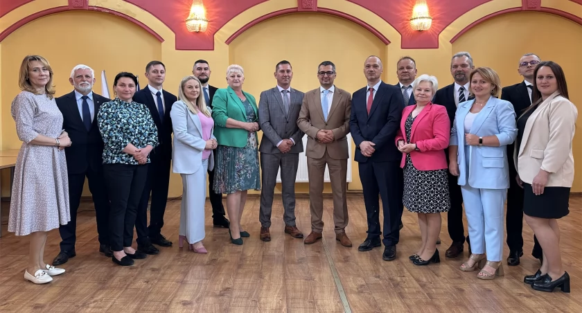 Zdjęcie: przedstawiciele władz Legnickiego Pola Fot.: Gmina Legnickie Pole