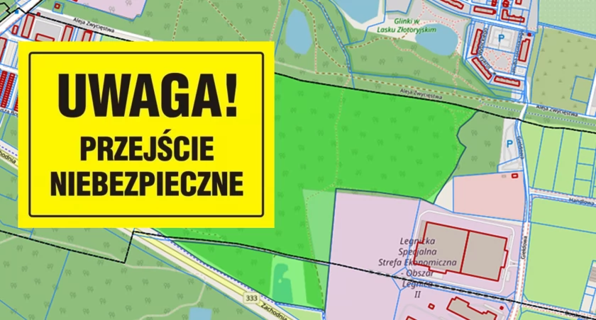 Zdjęcie: fragment mapy Legnicy Fot.: UM Legnica