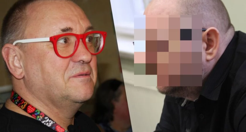 Zdjęcie: Prezes Fundacji Wielka Orkiestra Świątecznej Pomocy Jerzy Owsiak i bloger Piotr W. (Matka Kurka)
