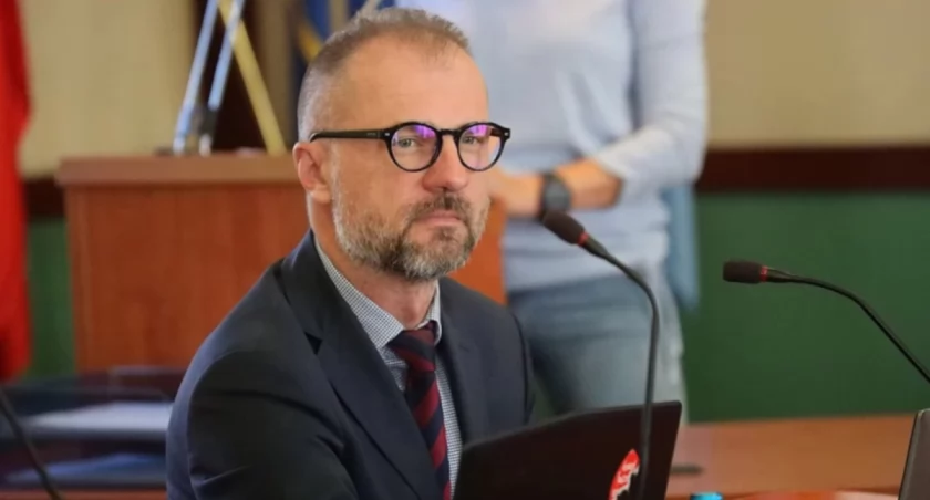 Zdjęcie: Jarosław Rabczenko, członek zarządu Dolnego Śląska. Fot. Aga Jackiewicz