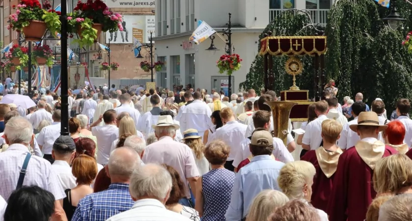 Zdjęcie: procesja Bożego Ciała  Fot.: Andrzej Trzeciak