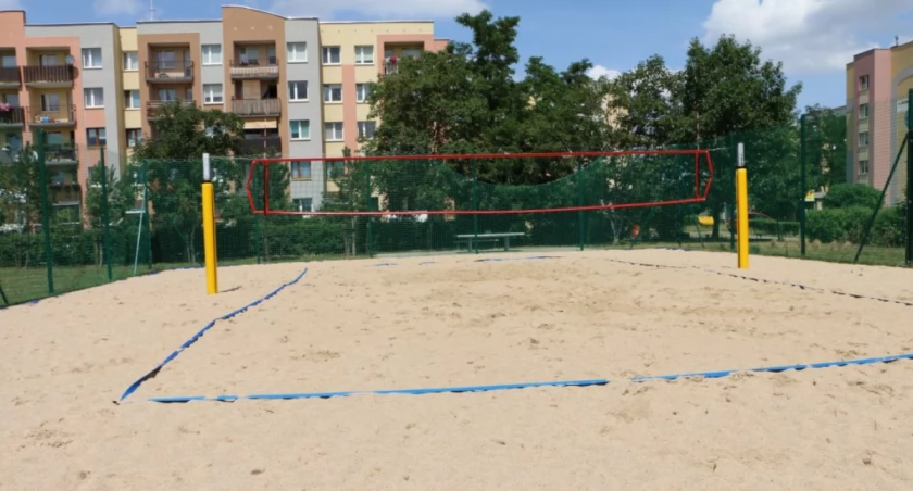 Zdjęcie: boisko do siatkówki Fot.: UM Legnica