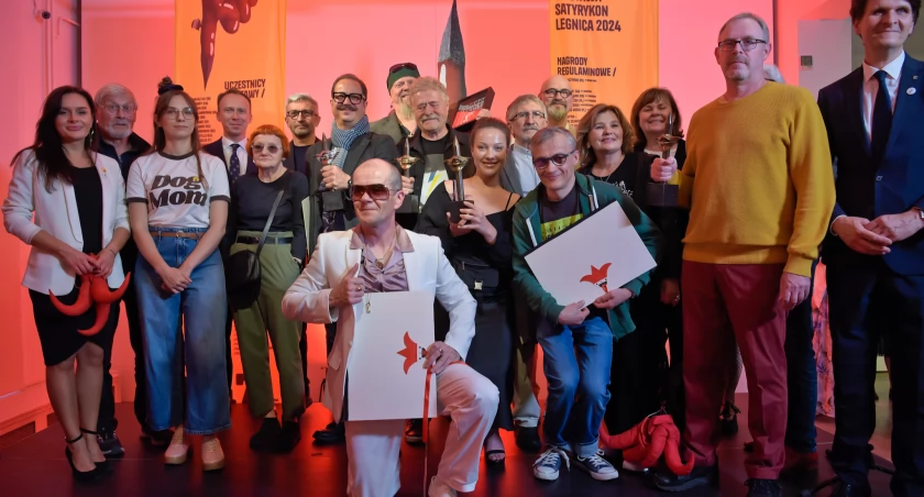 Zdjęcie: laureaci Satyrykonu 2024 Fot.: Aga jackiewicz
