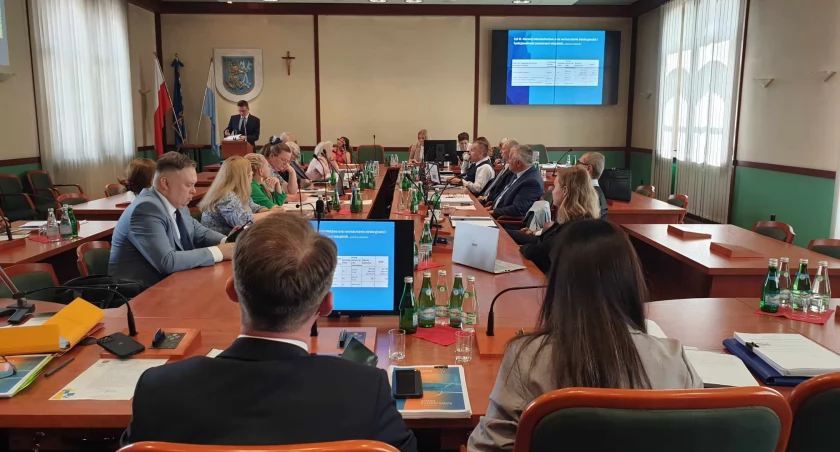 Zdjęcie: sesja Rady Miejskiej Fot.: Andrzej Trzeciak