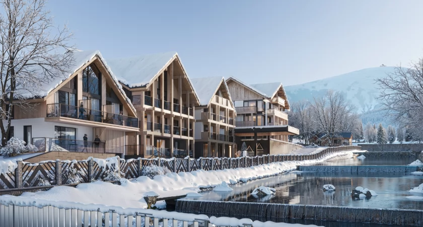 Zdjęcie: wizualizacja projektu Onyx Resort & Spa Fot.: Ritex Development