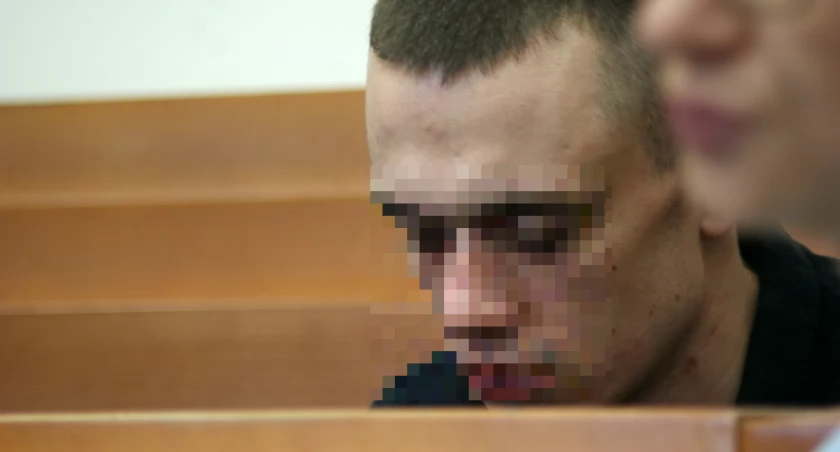 Zdjęcie: Oskarżony Vadym L. Fot. Piotr Kanikowski