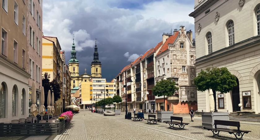 Zdjęcie: Rynek w Legnicy Fot.: Aga Jackiewicz