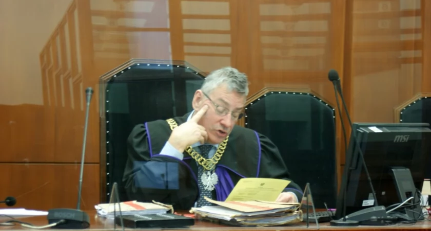 Zdjęcie: Sędzia Jacek Seweryn z Sądu Rejonowego w Legnicy. Fot. Piotr Kanikowski