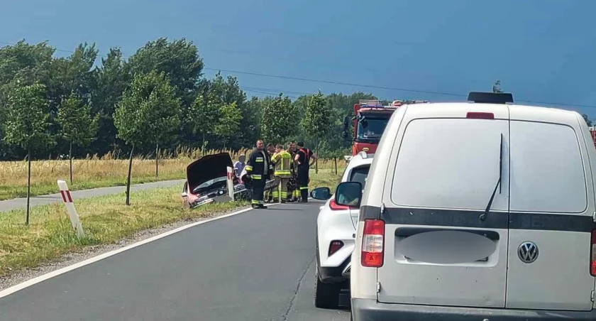 Zdjęcie: Wypadek w Zimnicach  Fot.: czytelnik