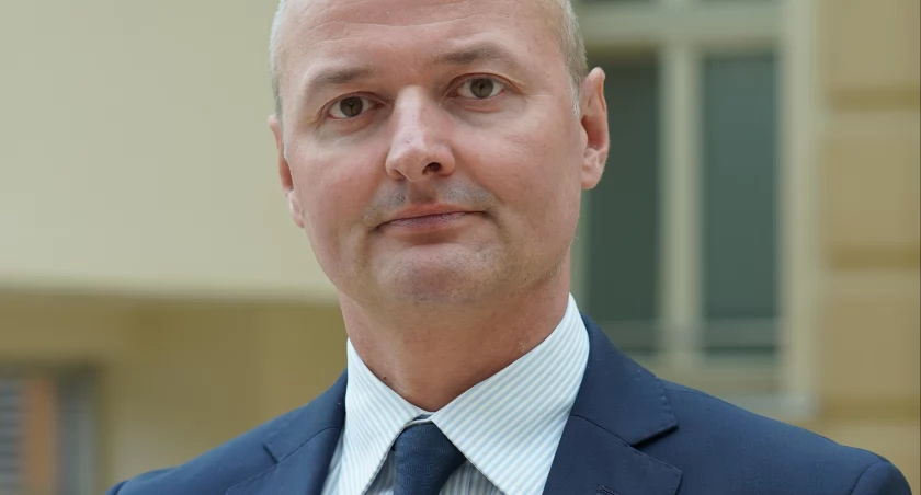 Zdjęcie: Kajetan Bator, nowy prezes Legnickiej Specjalnej Strefy Ekonomicznej. Fot. LSSE