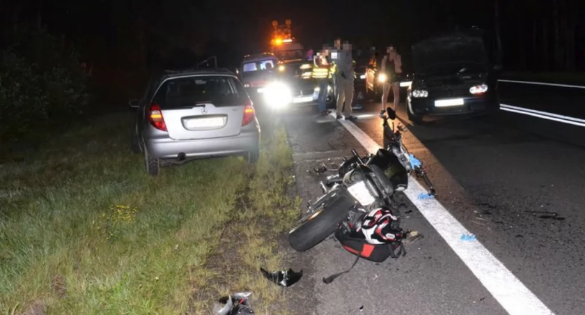 Zdjęcie: Wypadek w Rybnicy. Fot. Policja Jelenia Góra