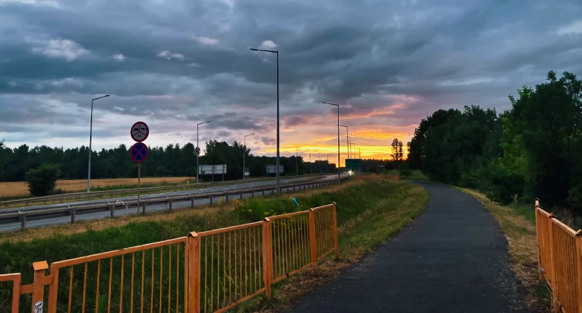 Zdjęcie: chmury nad Legnicą Fot.: Aga Jackiewicz