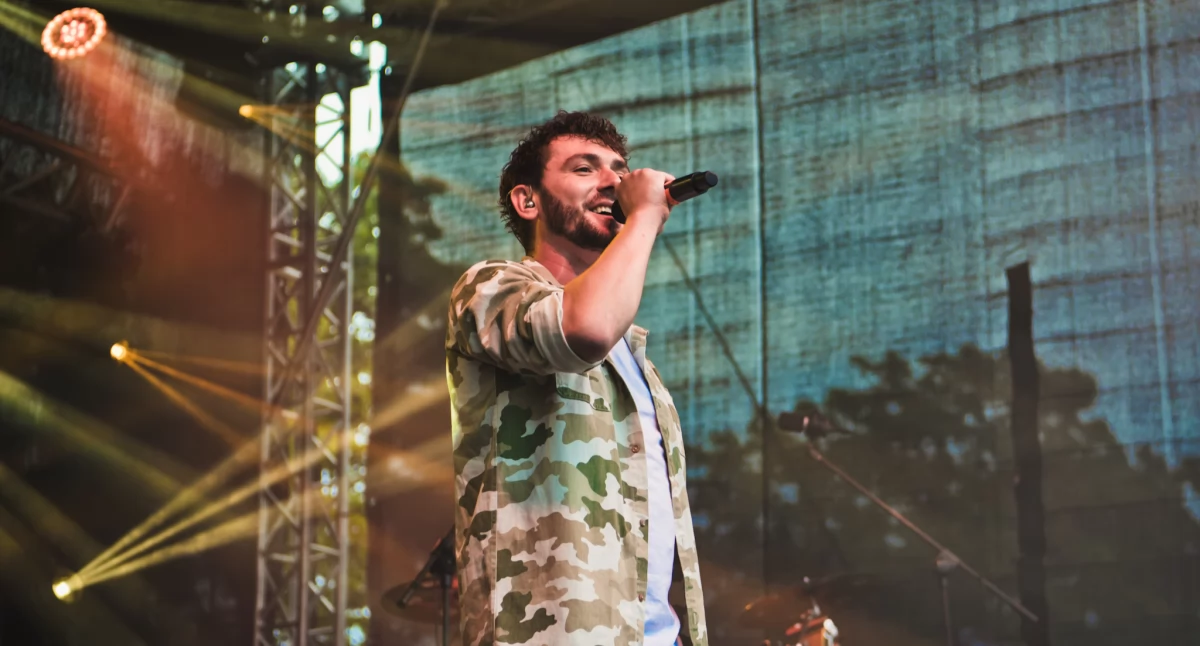 Zdjęcie: Kamil Bednarek w Jezierzanach Fot.: Aga Jackiewicz