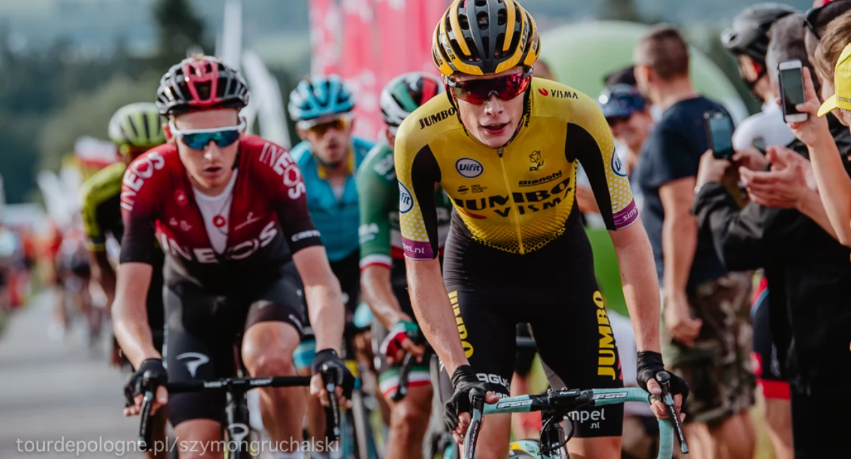 Zdjęcie: Jonas Vingegaard podczas wyścigu Fot.: mat.promocyjne Tour the Pologne