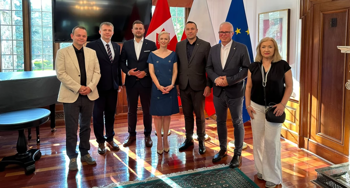 Dolnośląską delegację gościła Magdalena Pszczółkowska - Konsul Generalna RP w Toronto