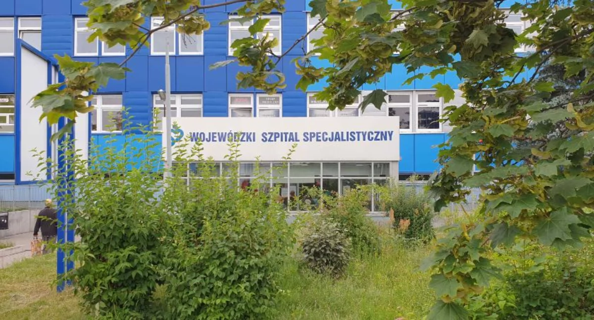 Zdjęcie: Wojewódzki Szpital Specjalistyczny w Legnicy. Fot. Andrzej Trzeciak
