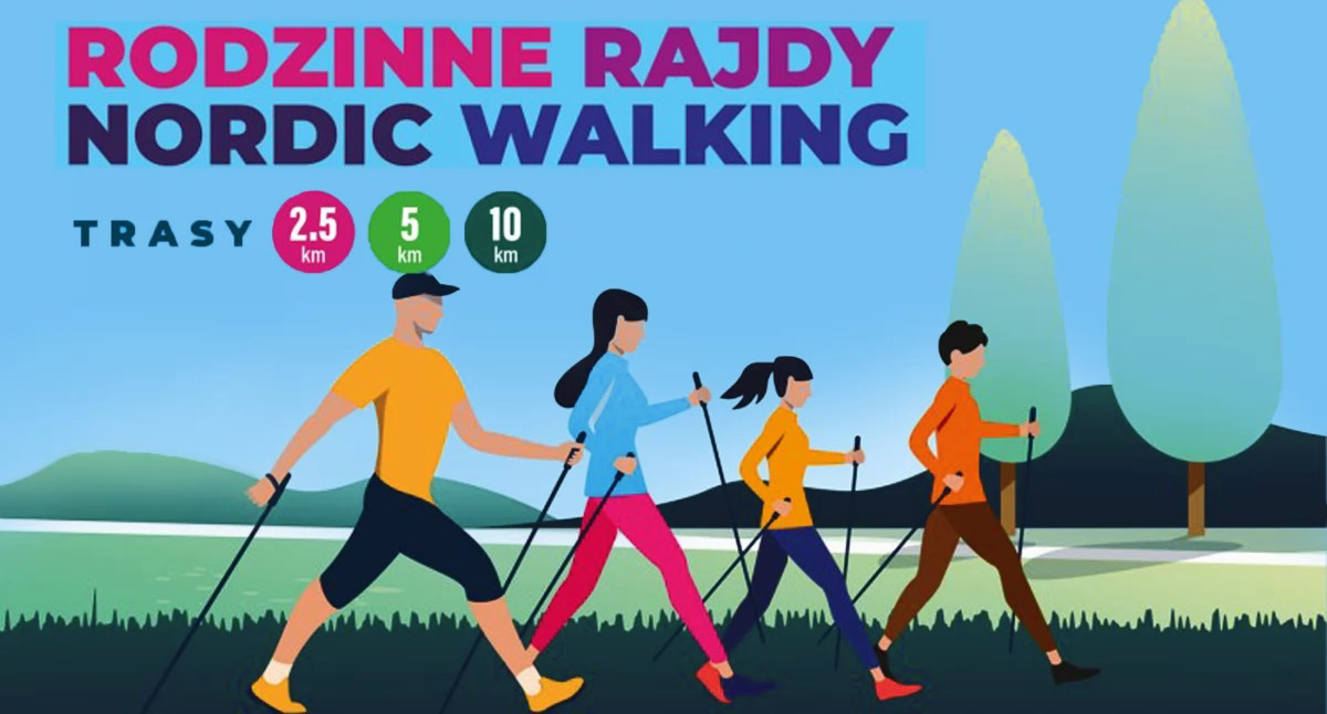 Zdjęcie: plakat wydarzenia Fot.: Dolnośląski Festiwal Nordic Walking.
