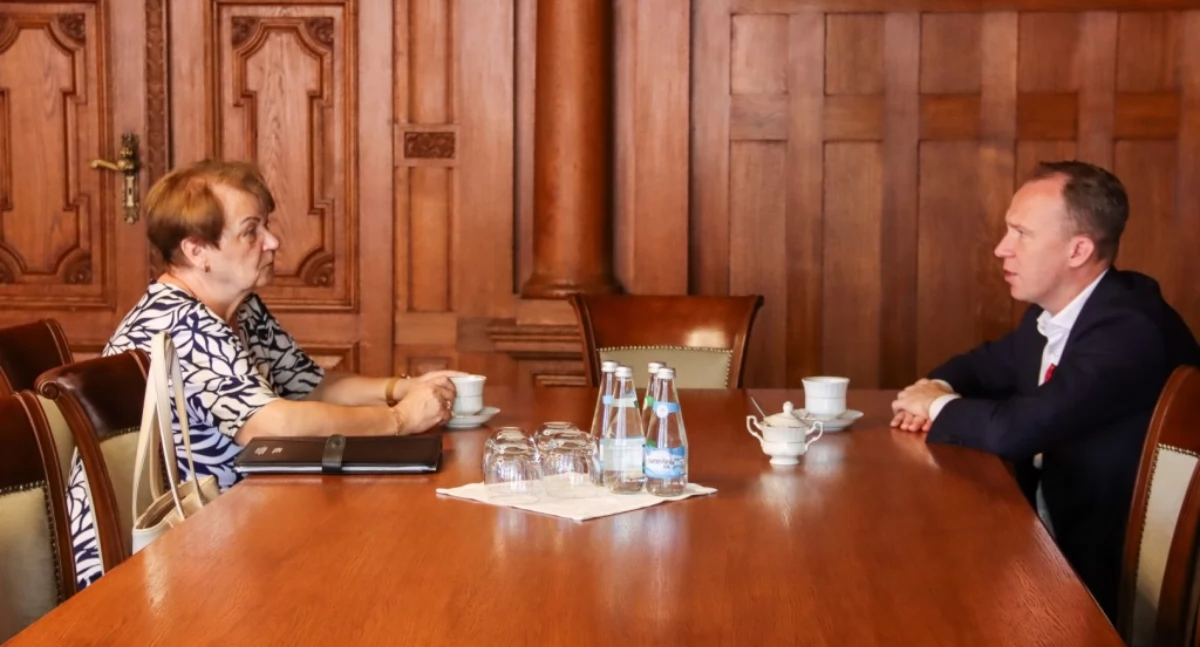 Zdjęcie: Maciej Kupaj i Grażyna Laurowska Fot.: UM 