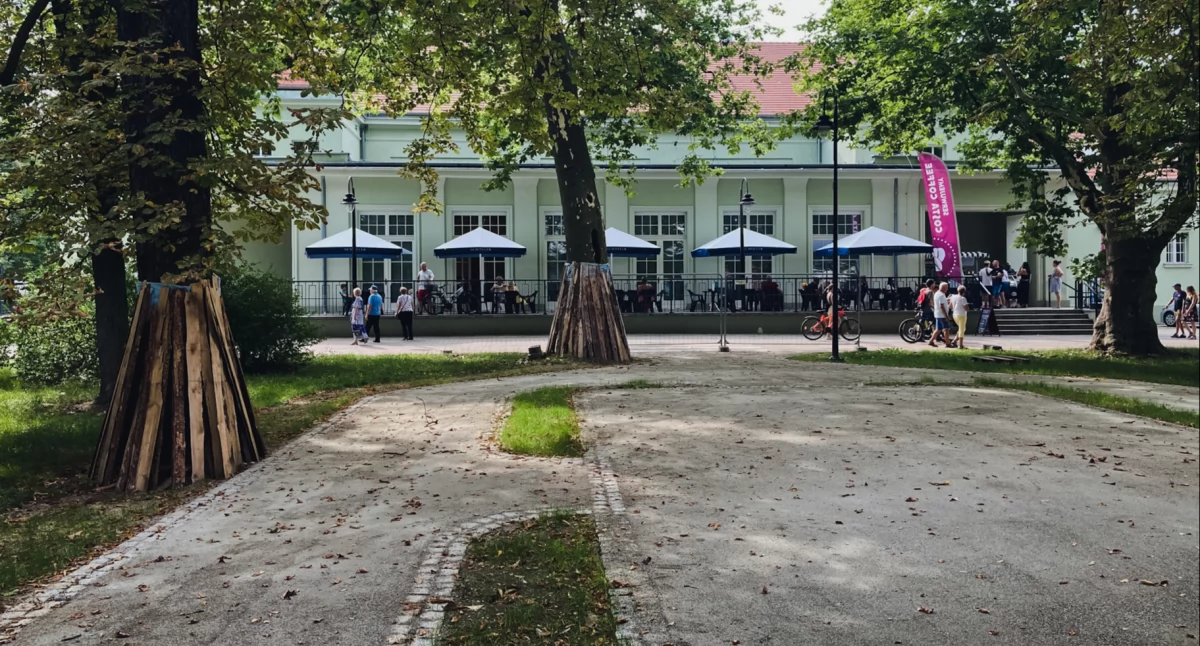 Zdjęcie: parkowe alejki w legnickim parku Fot.: Aga Jackiewicz