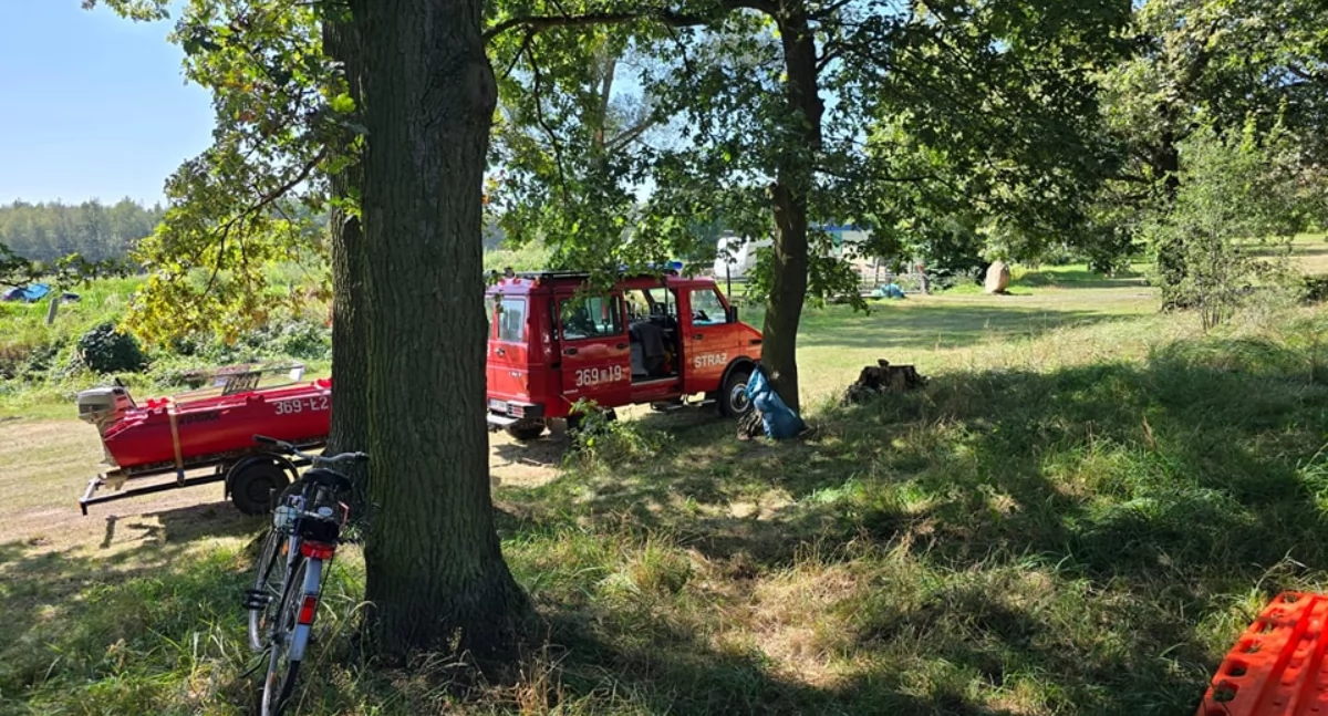 Zdjęcie: akcja ratowników w Rokotkach Fot.: OSP Rokitki