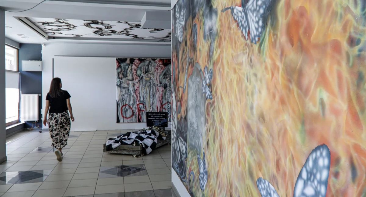 Zdjęcie: wystawa FABILA RASA w Galerii Ring Fot.: Galeria Sztuki