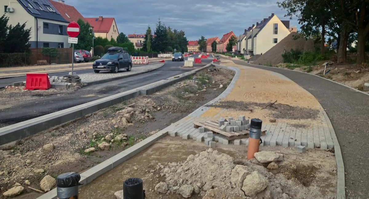 Zdjęcie: Ulica Okrężna. Fot. Aga Jackiewicz