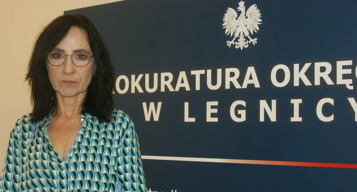 Zdjęcie: Prokurator Liliana Łukasiewicz, rzeczniczka prasowa Prokuratury Okręgowej w Legnicy. Fot. Piotr Kanikowski