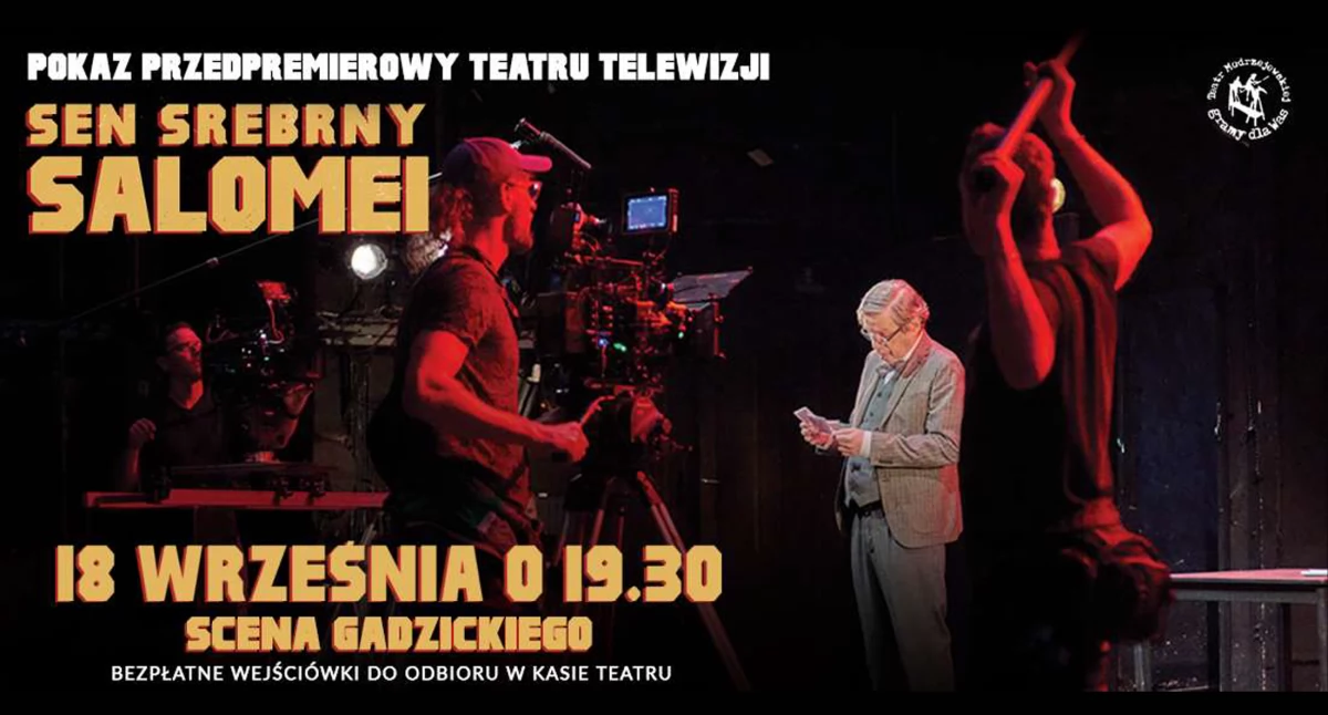 Zdjęcie: plakat wydarzenia Fot.: Teatr Modrzejewskiej
