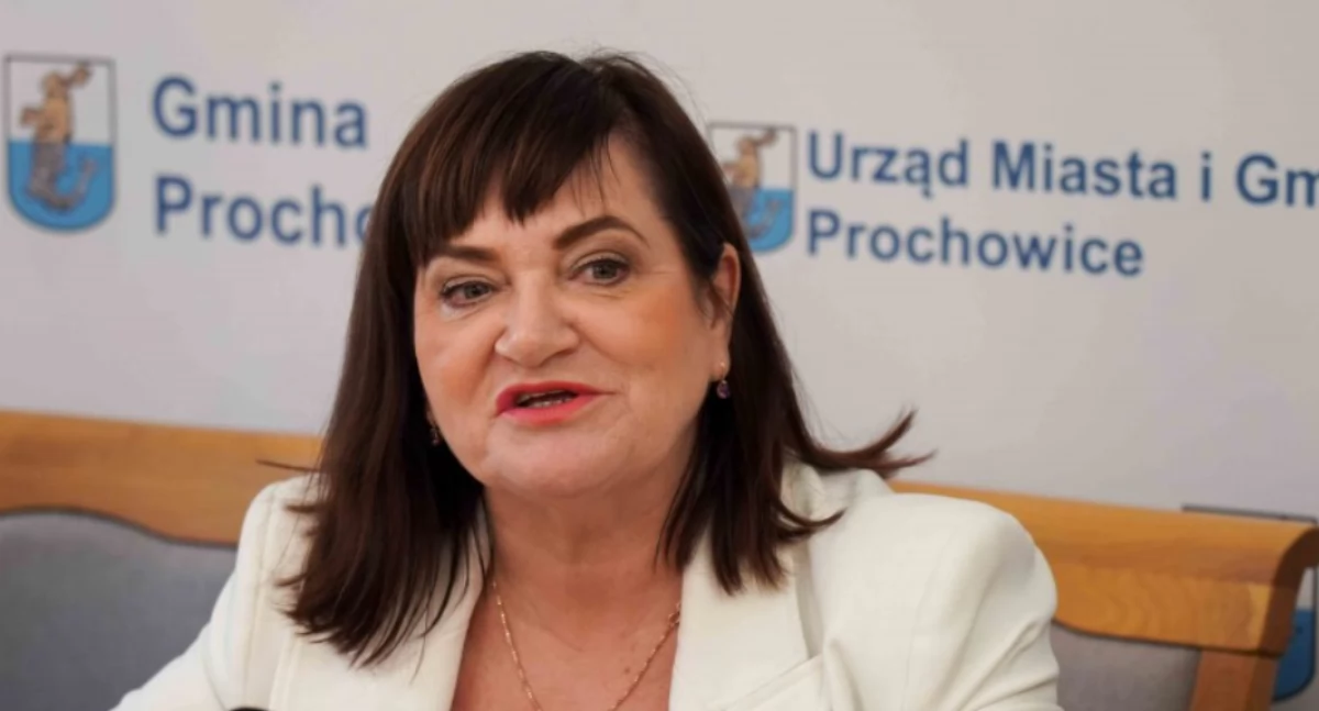 Zdjęcie: Alicja Sielicka, burmistrz Prochowic. Fot. Legnicka Specjalna Strefa Ekonomiczna
