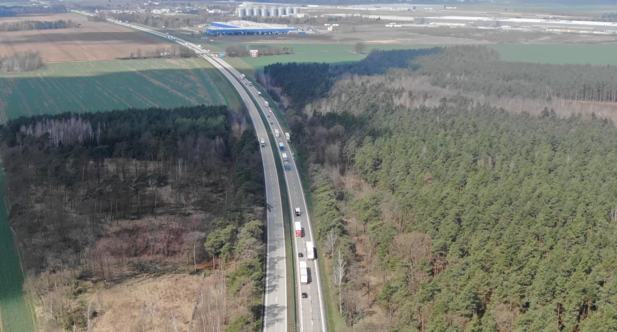 Zdjęcie: Autostrada A4. Fot. GDDKiA