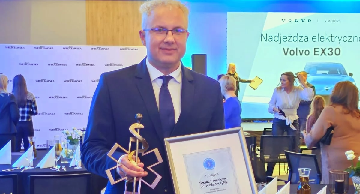 Zdjęcie: Maciej Leszkowicz. Fot. Szpital Powiatowy im. A. Wolańczyka w Złotoryi.  