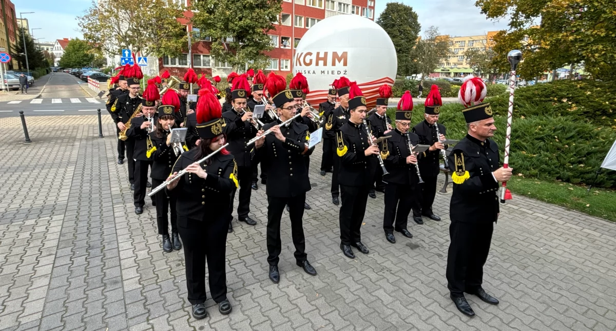 Zdjęcie: orkiestra górnicza Fot.: KGHM