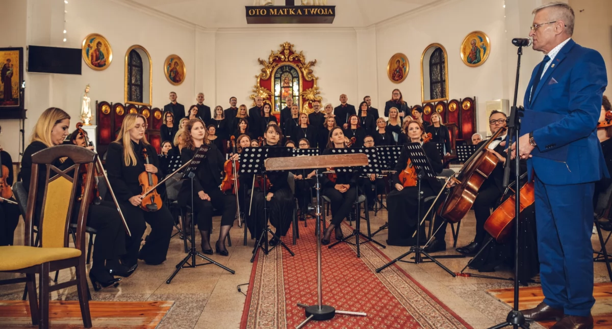 Zdjęcie: jubileuszowy koncert Chóru Madrygał Fot.: LCK
