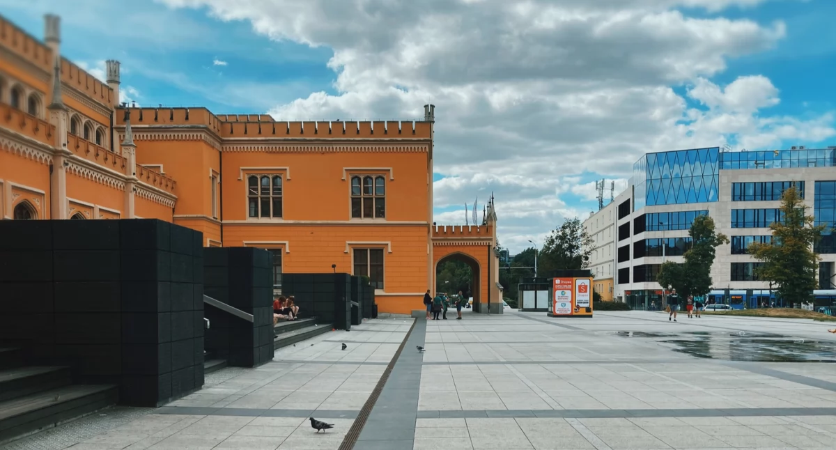 Zdjęcie: dworzec we Wrocławiu Fot.: Aga Jackiewicz