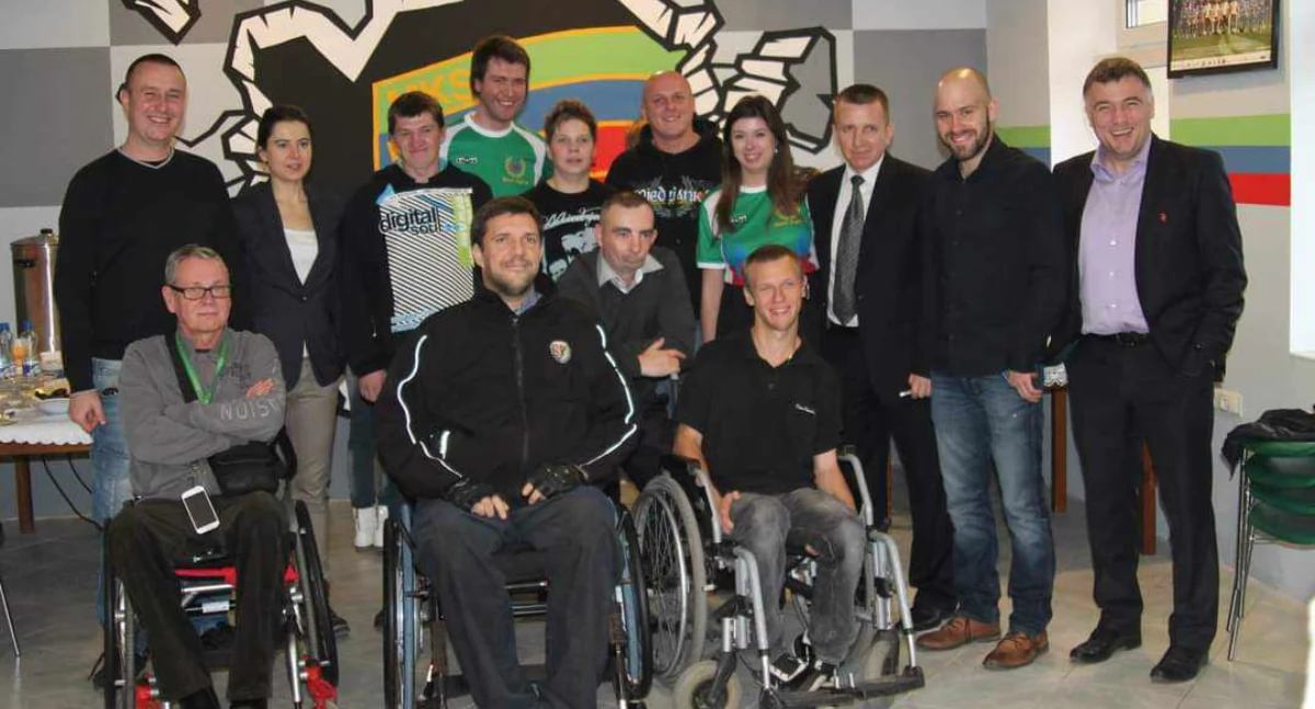 Zdjęcie: zdjęcie z otwarcia ośrodka Fot.:  Kibice Razem Miedź Legnica