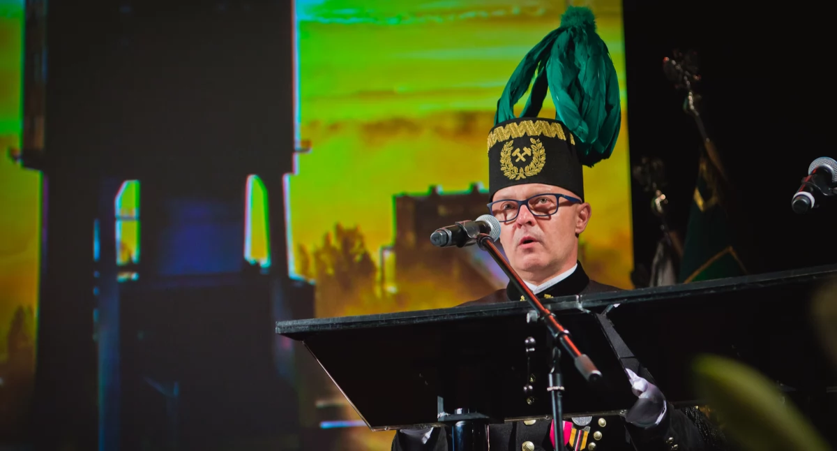 Zdjęcie: ceremonia barbórkowa Fot.: Aga Jackiewicz