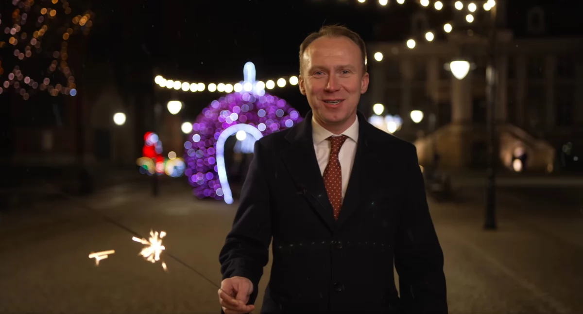 Zdjęcie: Maciej Kupaj, prezydent Legnicy. Fot. Facebook.pl/ Miasto Legnica