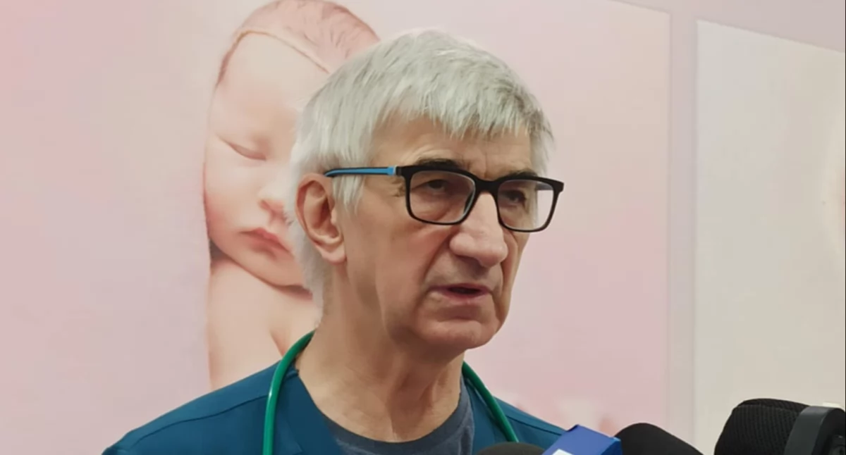 Zdjęcie: Doktor Wojciech Kowalik, kierownik legnickiej neonatologii. Fot. Krzysztof Maciejak/ Wojewódzki Szpital Specjalistyczny w Legnicy