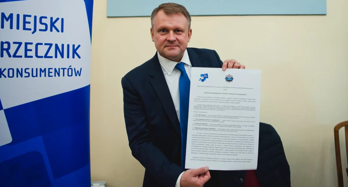 Zdjęcie: Tomasz Strojek, Miejski Rzecznik Konsumentów Fot.: Aga Jackiewicz
