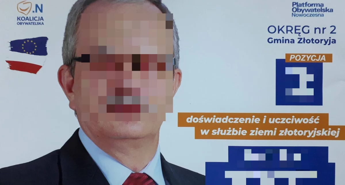 Zdjęcie: Ulotka wyborcza Jacka T. Źródło: Facebook