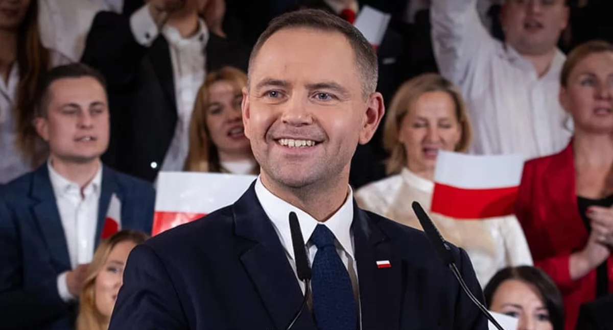 Zdjęcie: Karol Naworocki, kandydat Prawa i Sprawiedliwości na prezydenta. Fot. Nawrocki 2025