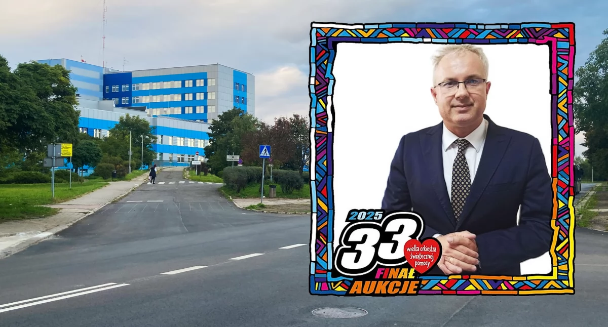 Zdjęcie: Legnica, szpital, Maciej Leszkiewicz Fot./kompilacja: Aga Jackiewicz i materiały promocyjne WOŚP