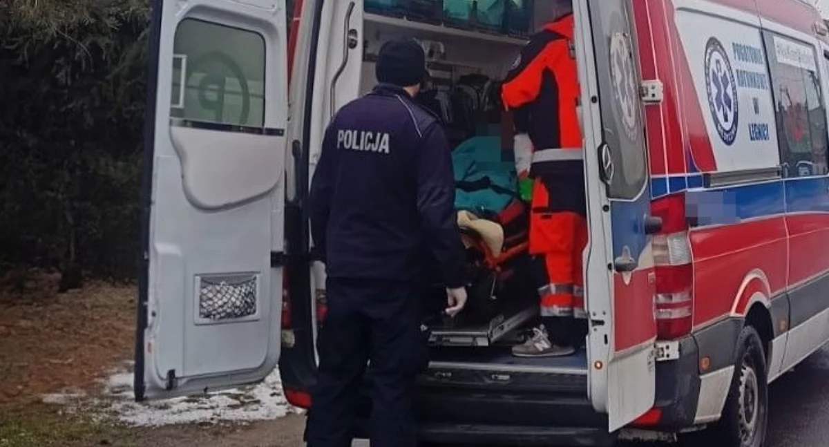 Zdjęcie: Kwiatkowice, 13 lutego 2025. Fot. Komenda Miejska Policji w Legnicy