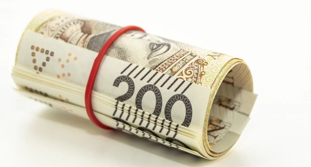 Zdjęcie ilustracyjne, zwitek banknotów. Fot. Pixabay